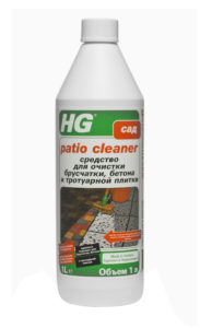 HG Средство для очистки брусчатки, бетона и тротуарной плитки купить оптом