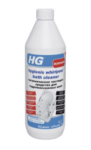 HG Гигиеническое чистящее средство для гидромассажных ванн купить оптом